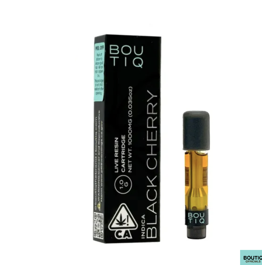 Boutiq Carts Black Cherry
